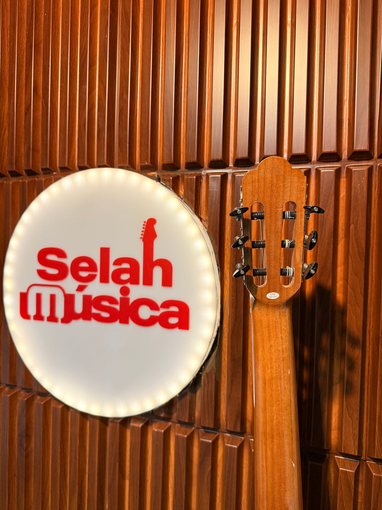Guitarra Acústica Ángel López Alicante SM