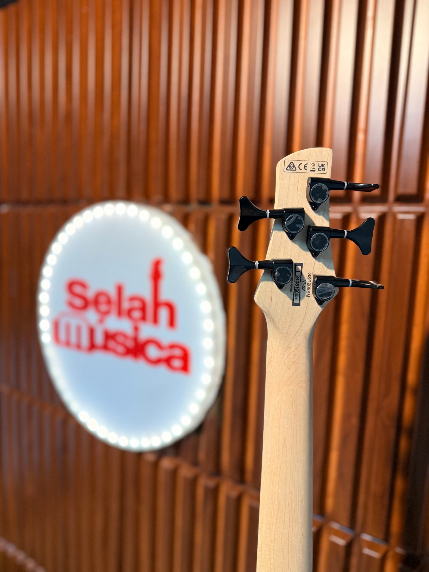 Bajo Eléctrico Ibanez GSR205SM 5 Cuerdas – Natural Gray Burst