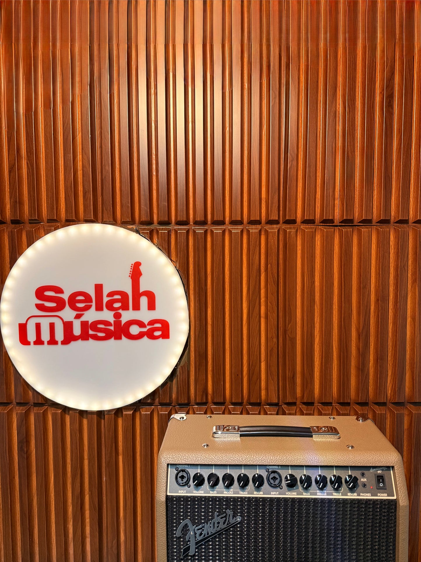 Amplificador para guitarra acústica Fender Acoustasonic 40W