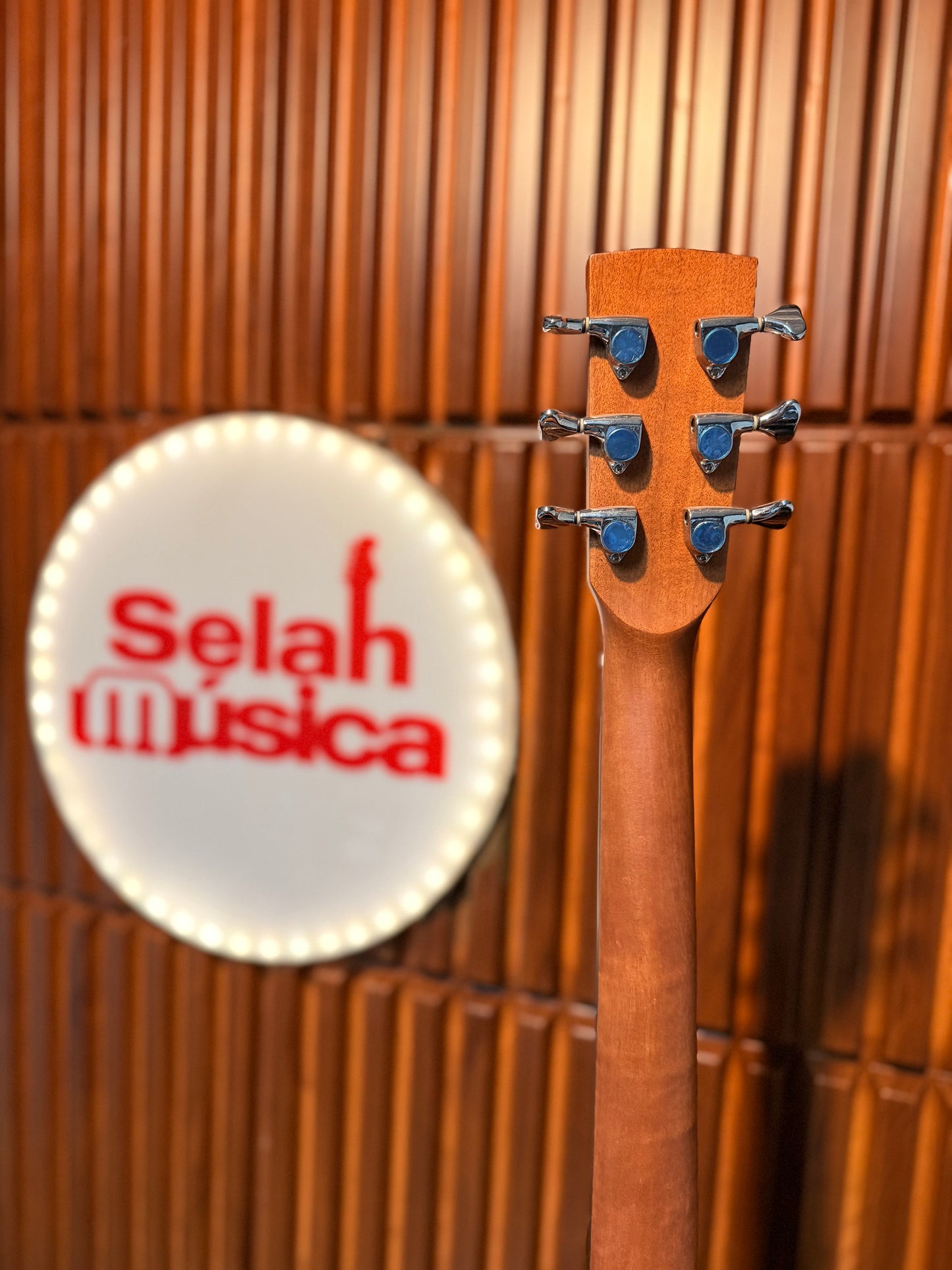 Guitarra acústica Campero XM-42MH-MT color café mate