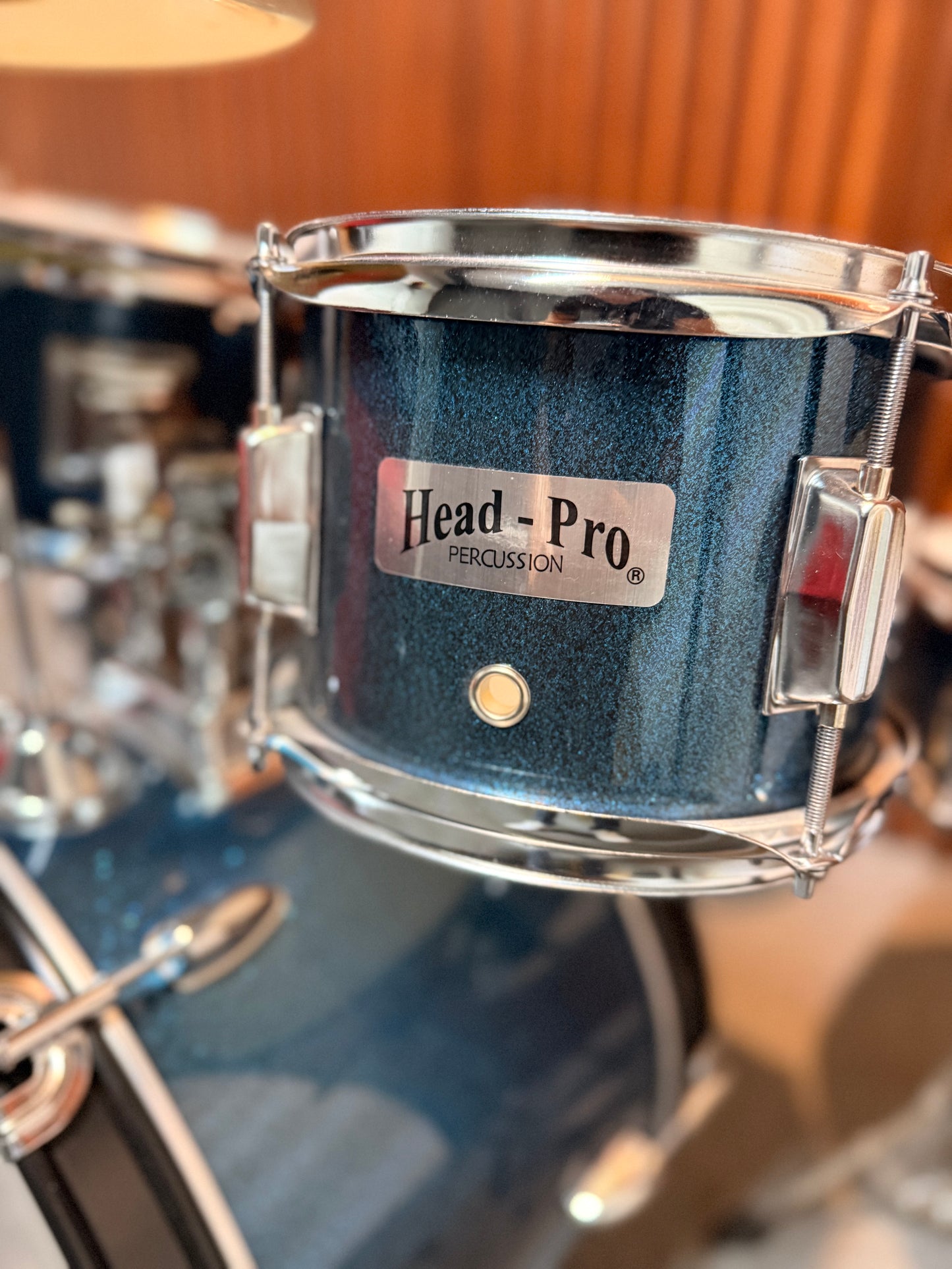 Batería infantil Head Pro Azul Sparkle