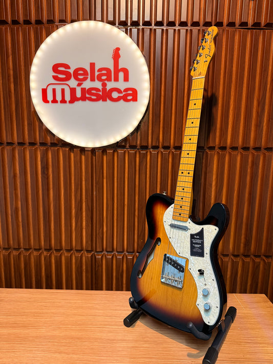 Guitarra Fender Vintera II ’60s Telecaster Thinline 3-Color Sunburst