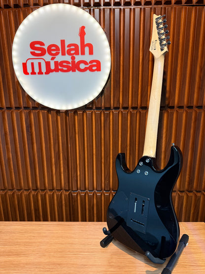 Guitarra Ibanez Gio RG GRX70QA Transparente Sombreado Rojo