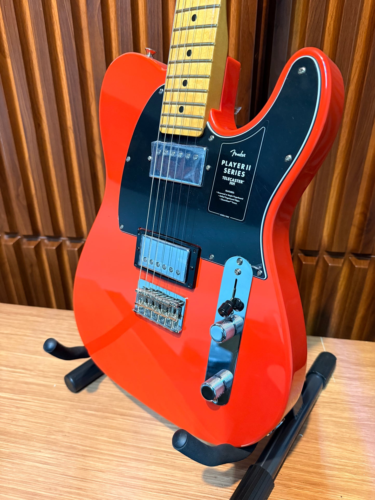 Guitarra Fender Player II Telecaster HH Coral Red