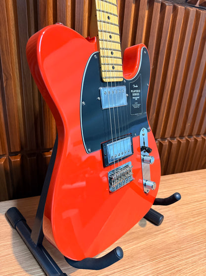 Guitarra Fender Player II Telecaster HH Coral Red