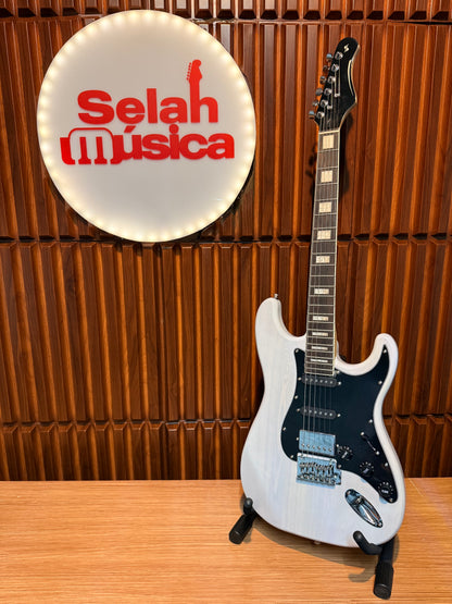 Guitarra Stagg SES-60 – white blonde