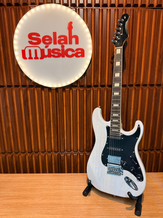 Guitarra Stagg SES-60 – white blonde