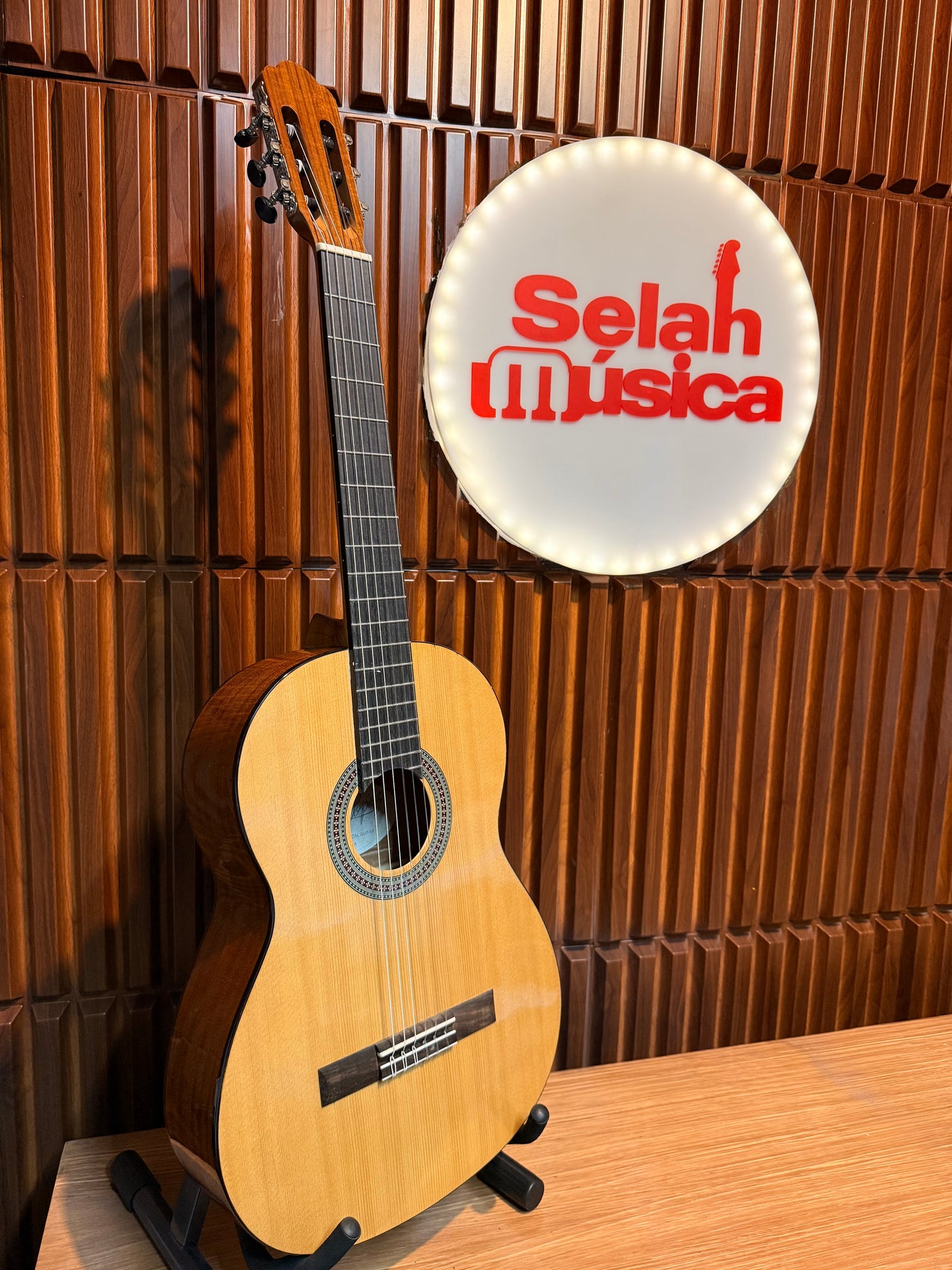 Guitarra Acústica Ángel López Alicante SM
