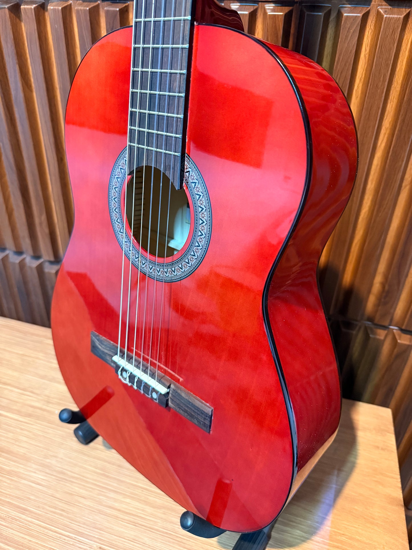Guitarra acústica Stagg SCL50-RED