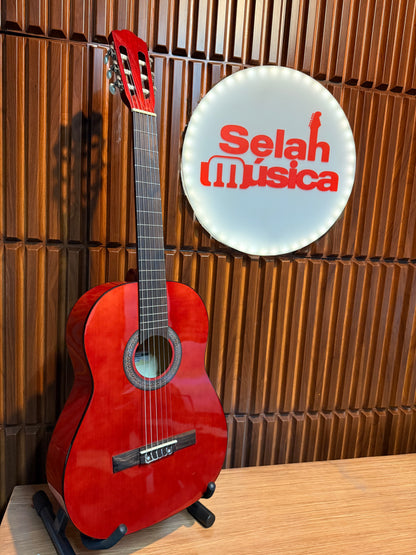 Guitarra acústica Stagg SCL50-RED