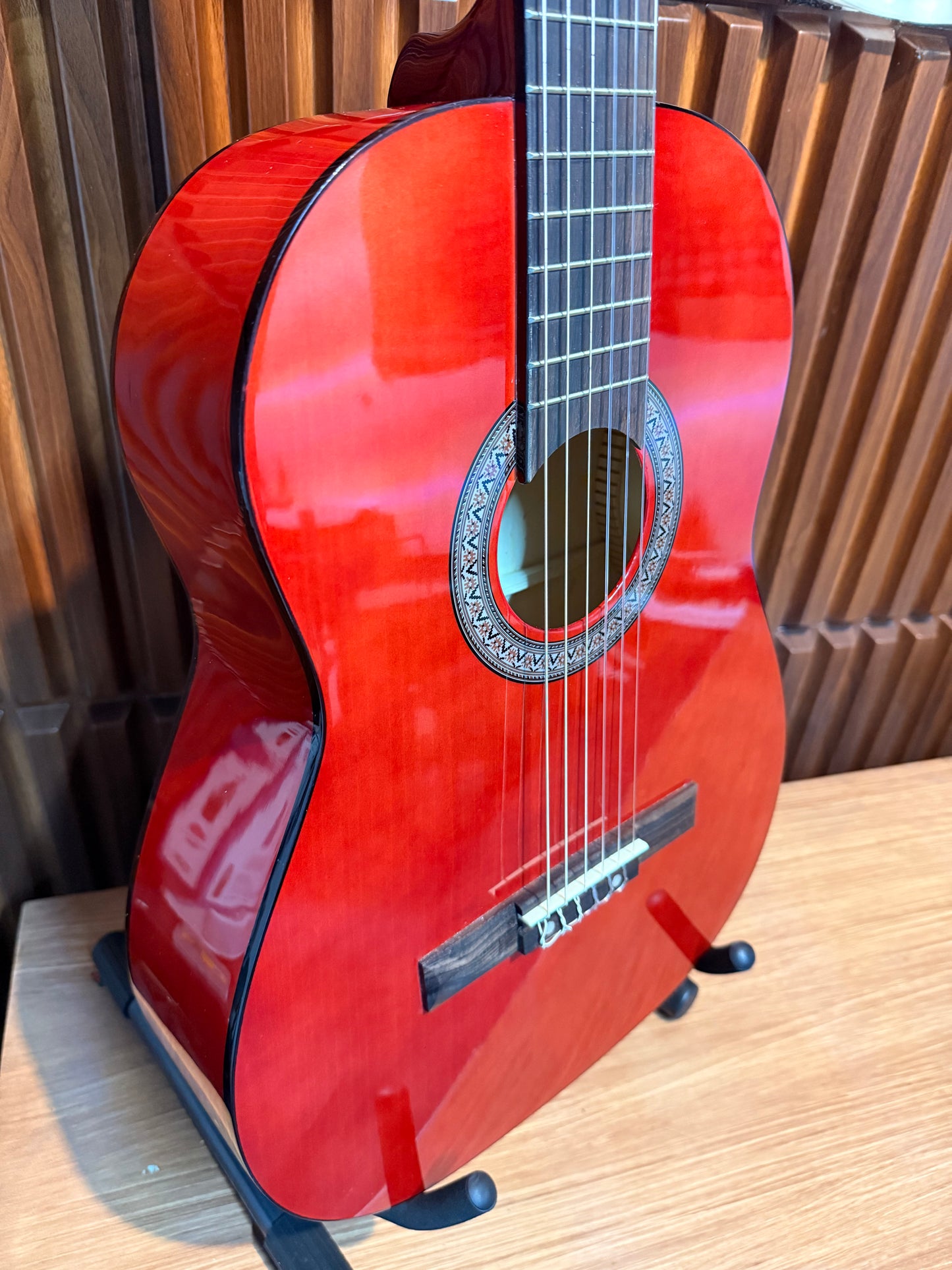 Guitarra acústica Stagg SCL50-RED