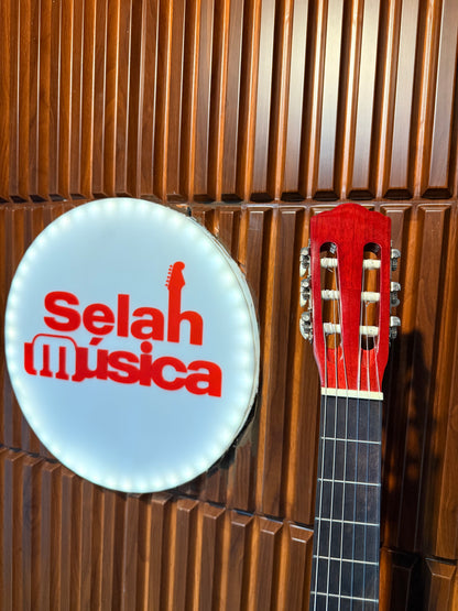 Guitarra acústica Stagg SCL50-RED