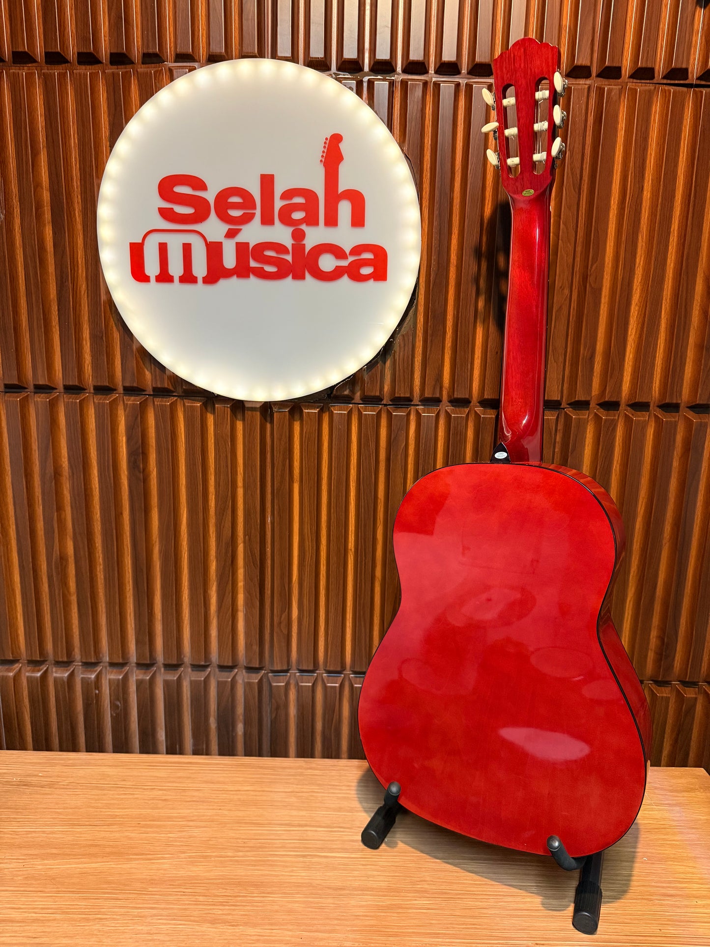 Guitarra acústica Stagg SCL50-RED