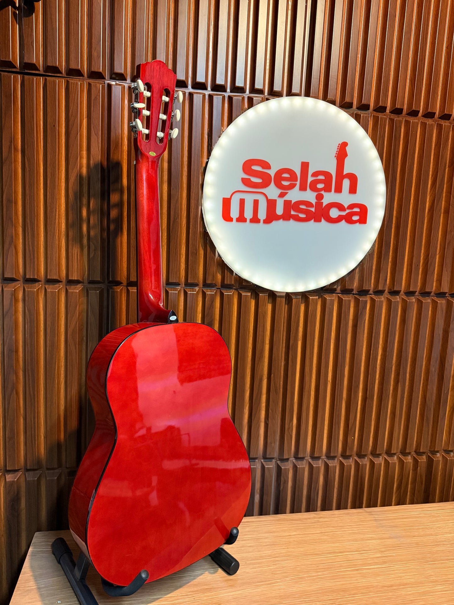 Guitarra acústica Stagg SCL50-RED