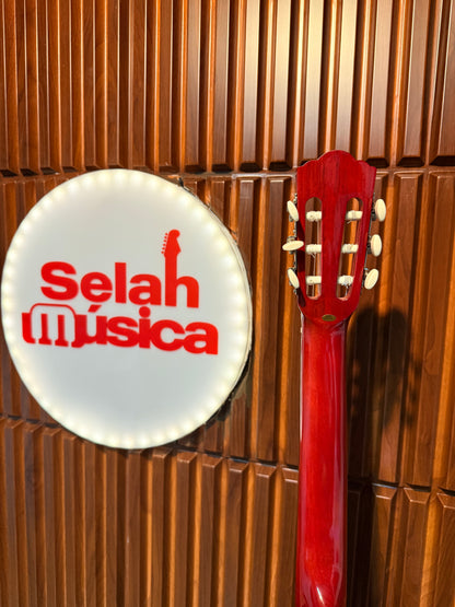 Guitarra acústica Stagg SCL50-RED