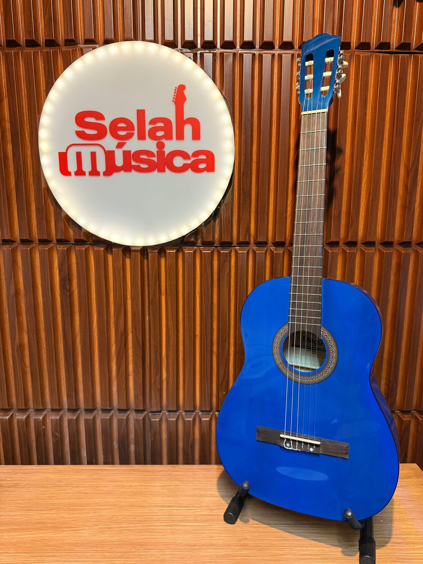 Guitarra Acústica Stagg SCL50-BLUE