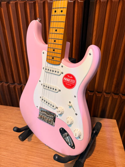 Guitarra Eléctrica Squier Classic Vibe '50s Stratocaster HT Shell Pink