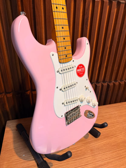 Guitarra Eléctrica Squier Classic Vibe '50s Stratocaster HT Shell Pink