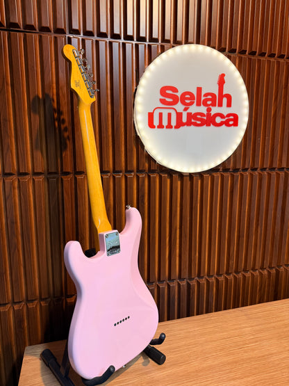 Guitarra Eléctrica Squier Classic Vibe '50s Stratocaster HT Shell Pink