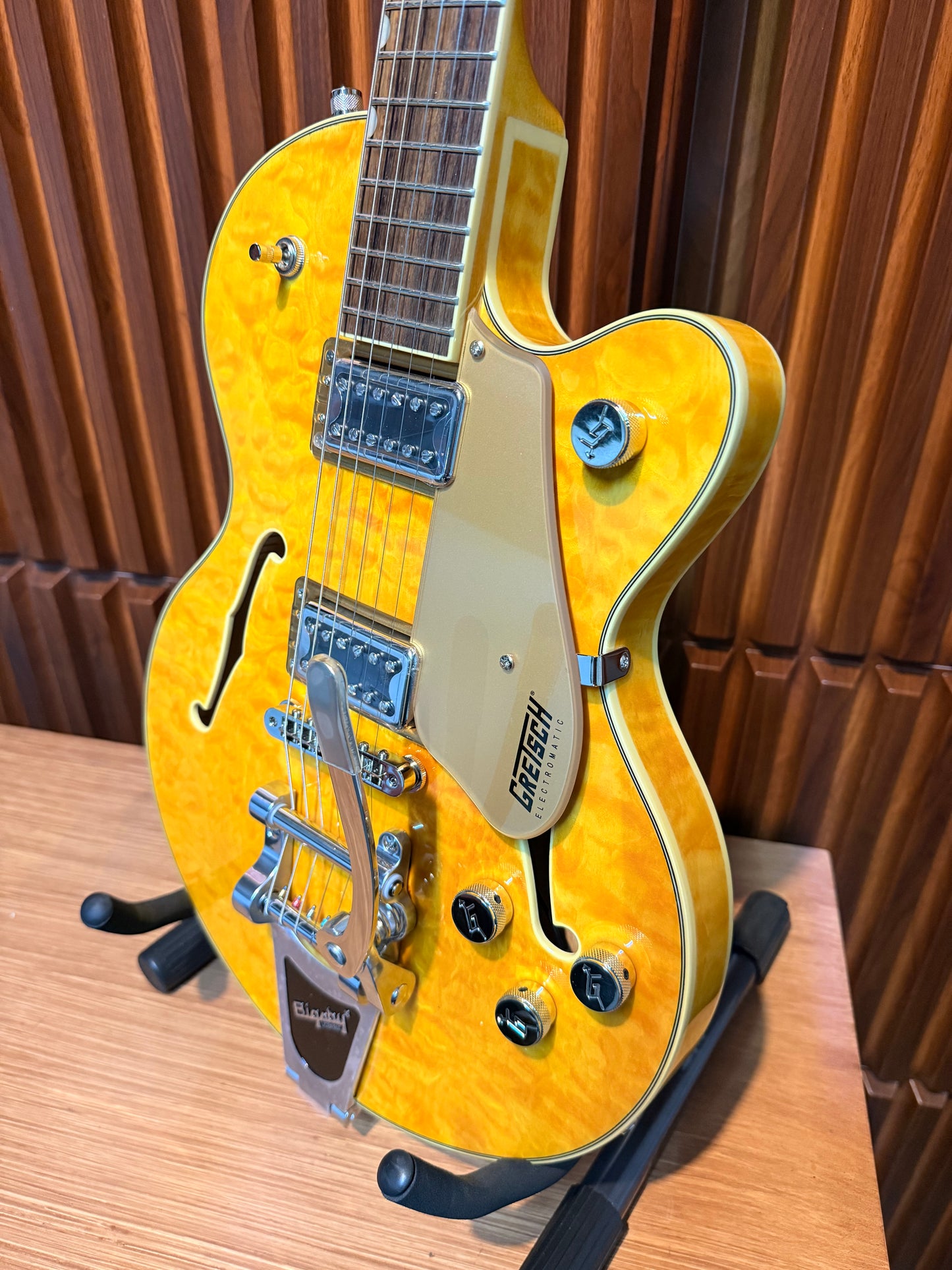 Guitarra Eléctrica Gretsch G5655T-QM Electromatic Center Block Jr Single-Cut Quilted Maple with Bigsby Speyside