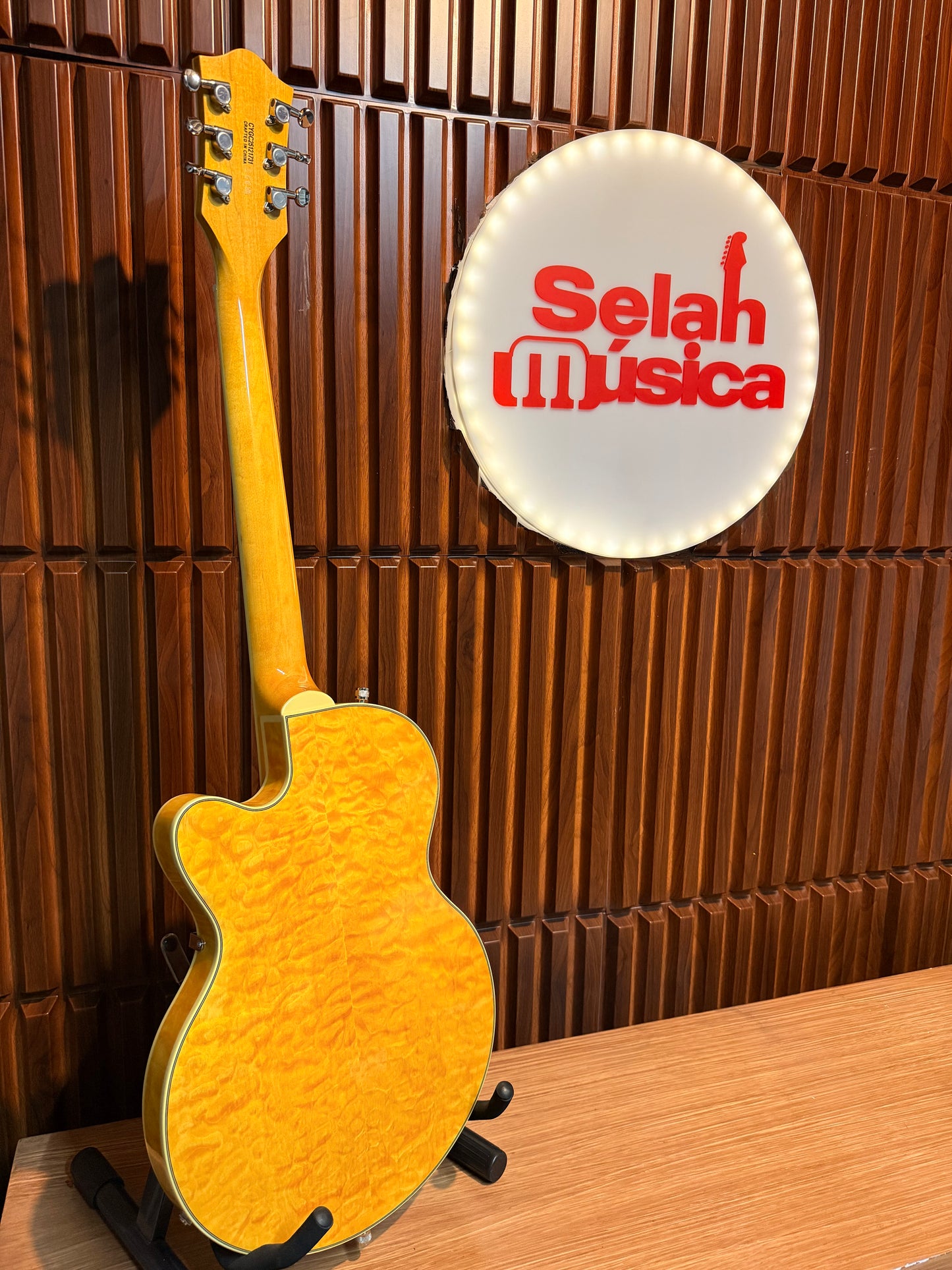 Guitarra Eléctrica Gretsch G5655T-QM Electromatic Center Block Jr Single-Cut Quilted Maple with Bigsby Speyside