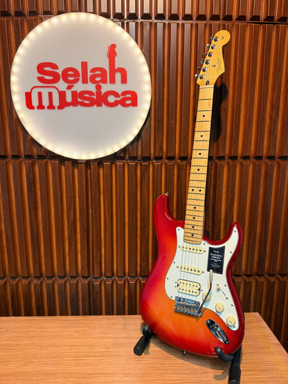 Guitarra Eléctrica Fender Player II Stratocaster HSS Aged Cherry Burst