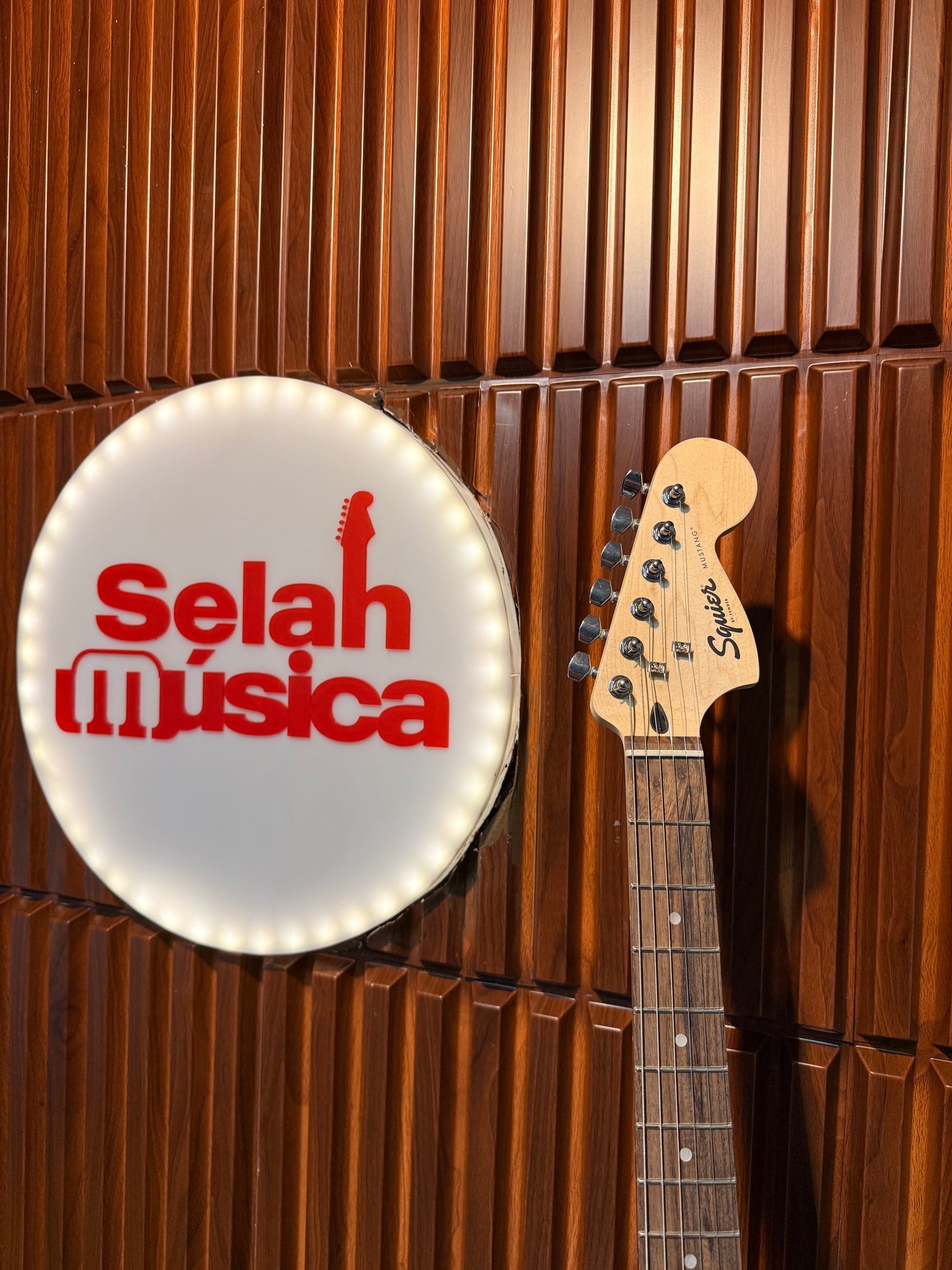 Guitarra Eléctrica Squier Sonic Mustang HH California Blue