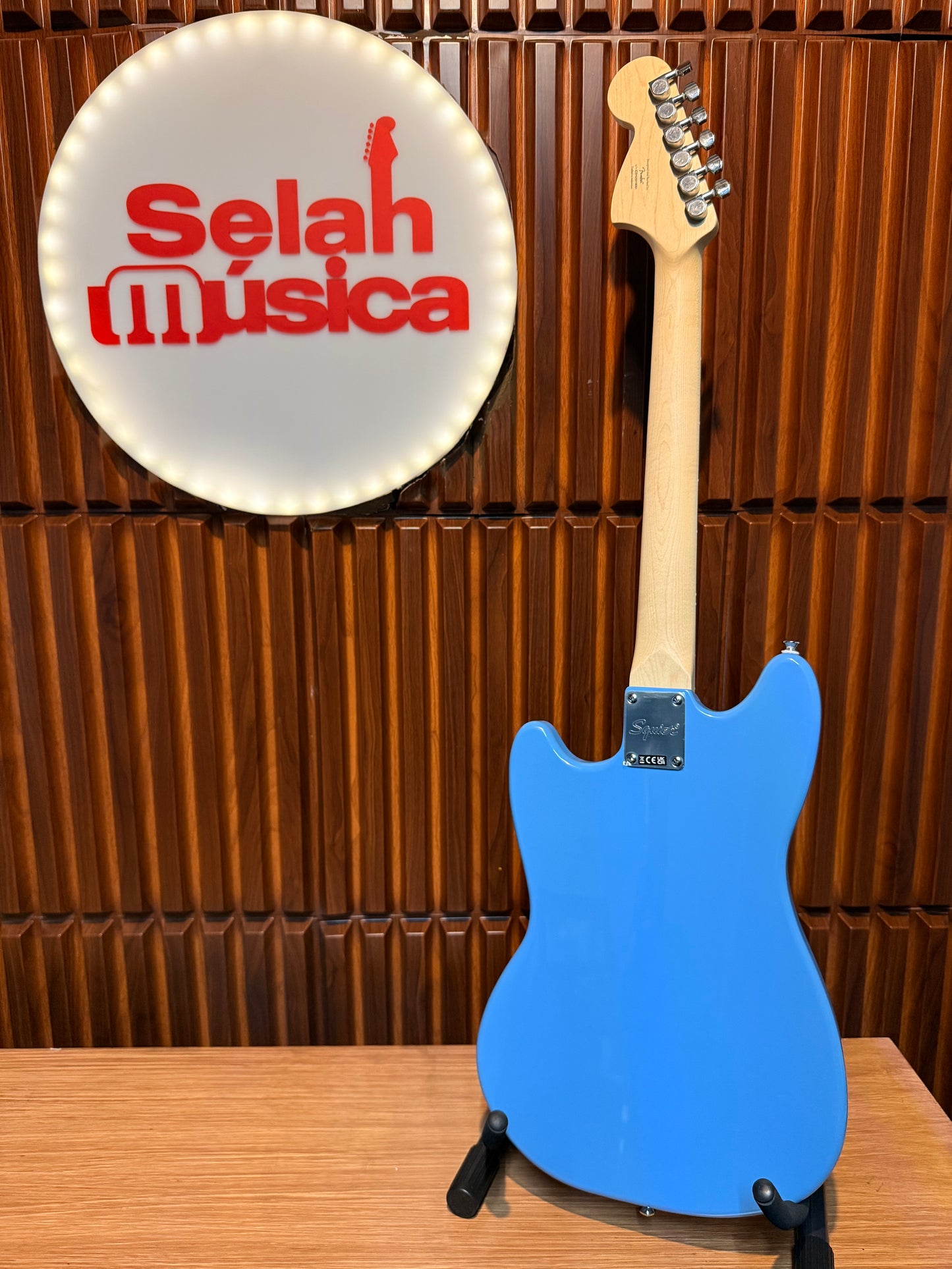 Guitarra Eléctrica Squier Sonic Mustang HH California Blue