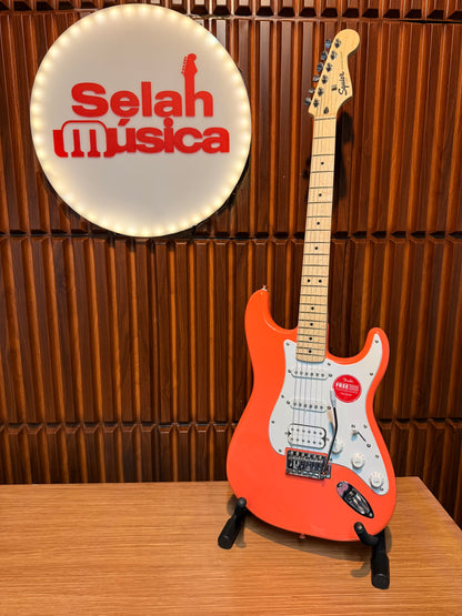 Guitarra Eléctrica Squier Sonic Stratocaster SSH Coral