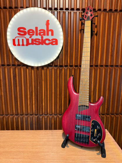 Bajo Eléctrico Cort Artisan B5 Element Open Pore Rojo