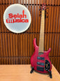 Bajo Eléctrico Cort Artisan B5 Element Open Pore Rojo