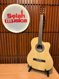 Guitarra Electroacústica La Sevillana UR-6CEQ