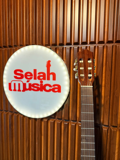 Guitarra Electroacústica La Sevillana UR-6CEQ