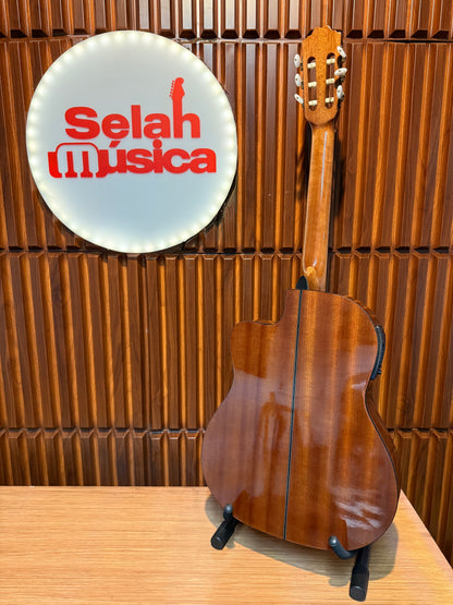 Guitarra Electroacústica La Sevillana UR-6CEQ