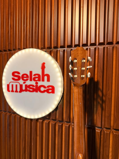 Guitarra Electroacústica La Sevillana UR-6CEQ