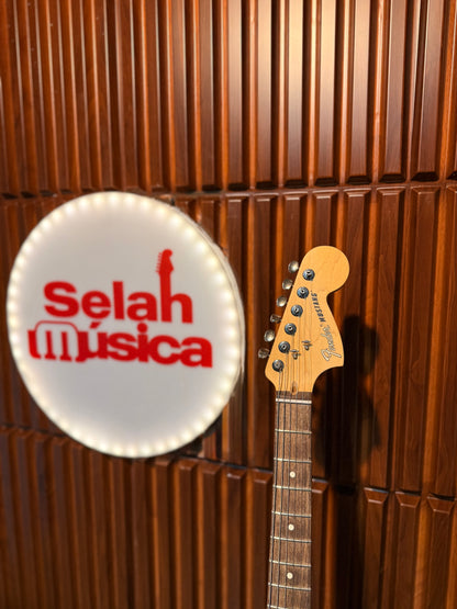 Guitarra Fender American Performer Mustang Vintage White