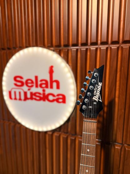 Guitarra Ibanez Gio RG GRX70QA Transparente Sombreado Rojo
