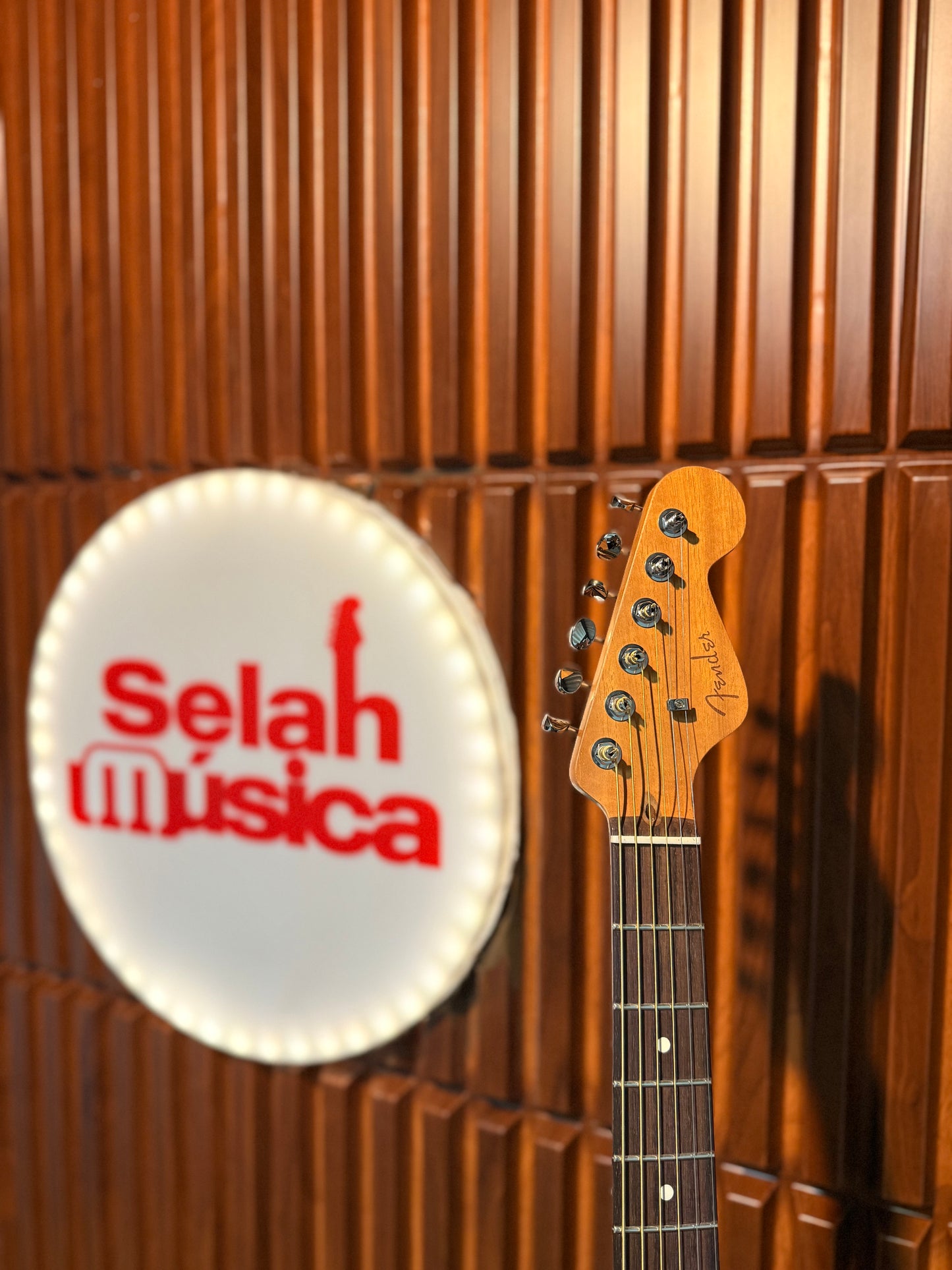 Guitarra Fender Highway Series™ Dreadnought All-Mahogany