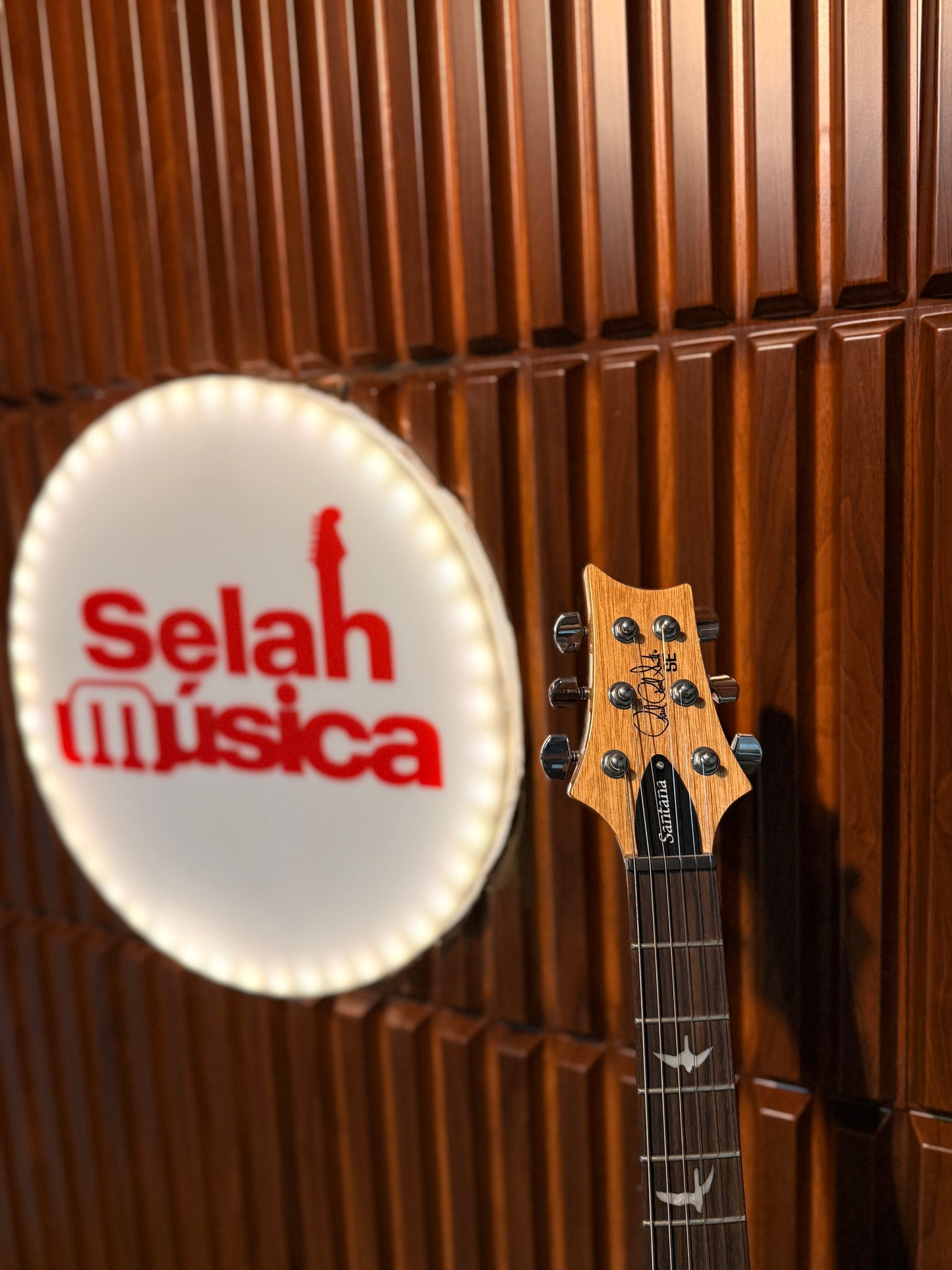 Guitarra PRS SE Santana Santana Yellow