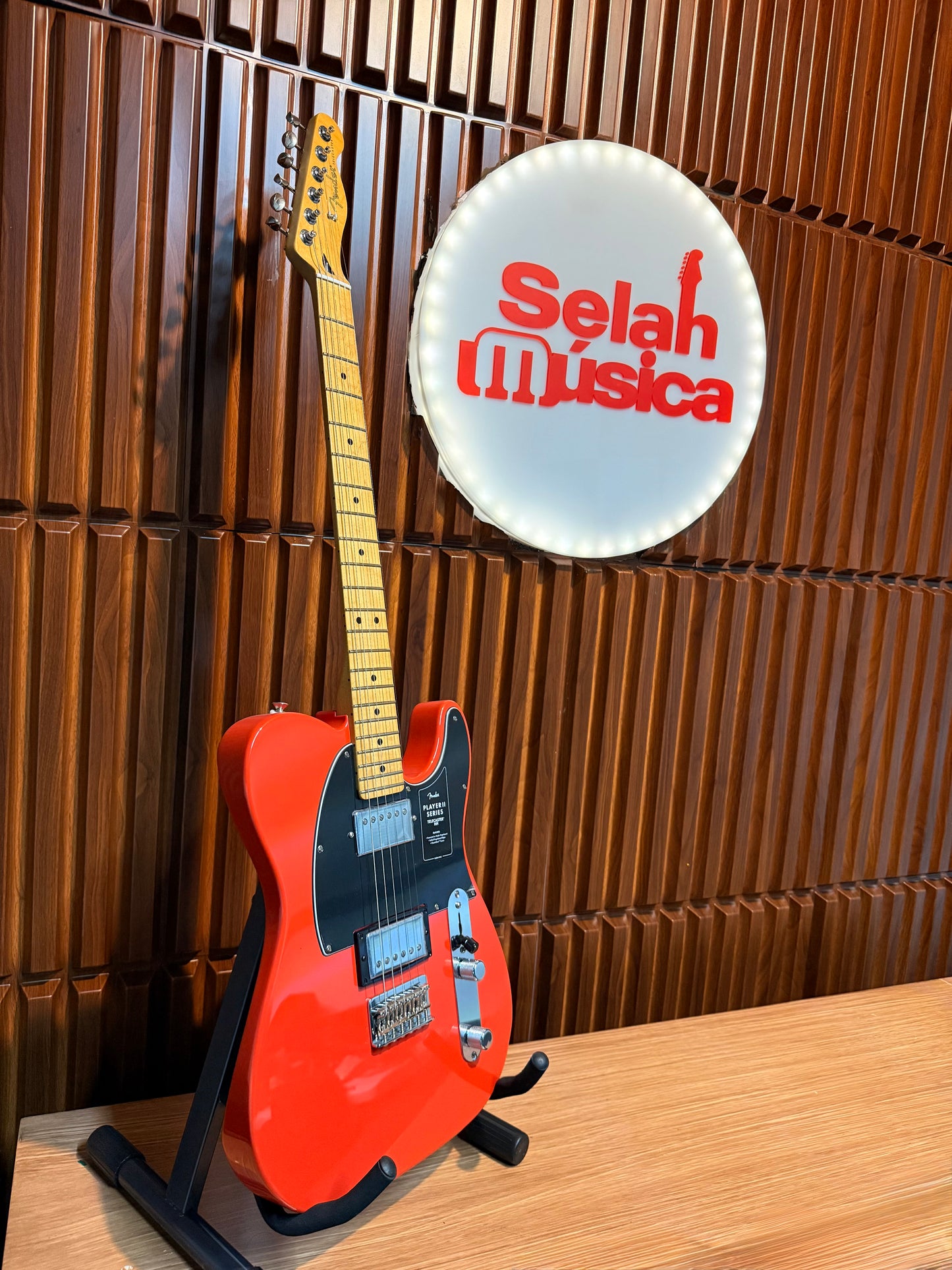 Guitarra Fender Player II Telecaster HH Coral Red
