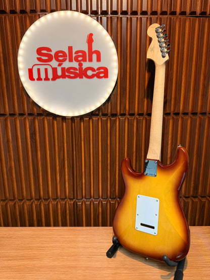 Guitarra Squier Affinity Series Stratocaster FMT HSS – Sienna Sunburst