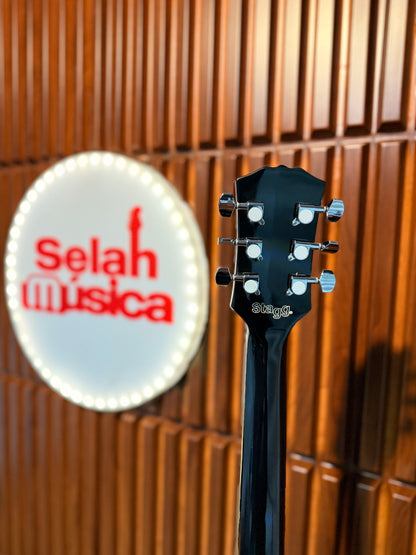 Guitarra Stagg SEL-STD BLK – Black