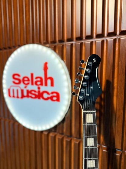 Guitarra Stagg SES-60 – white blonde