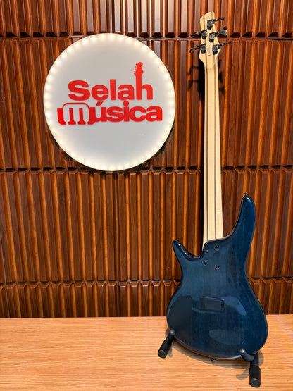 Bajo Eléctrico Ibanez SR405EQM-SCB – Azul Stained Burst Matte