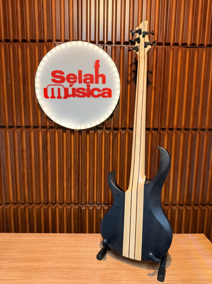 Bajo Eléctrico Ibanez BTB605 5 Cuerdas – Transparent Gray Flat