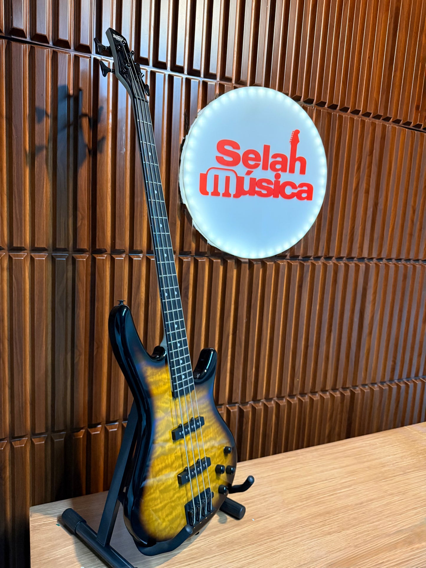 Bajo Eléctrico Ibanez GSR280QA – Transparent Yellow Sunburst