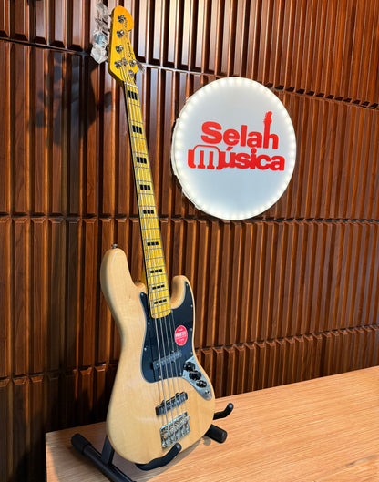 Bajo Eléctrico Squier Classic Vibe ‘70s Jazz Bass V 5 Cuerdas – Natural