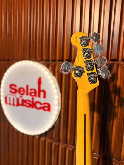 Bajo Eléctrico Squier Classic Vibe ‘70s Jazz Bass V 5 Cuerdas – Natural
