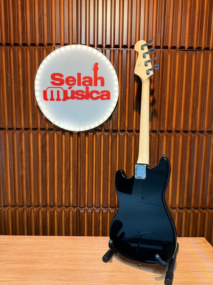 Bajo Eléctrico Squier Sonic Bronco Bass 4 Cuerdas – Black