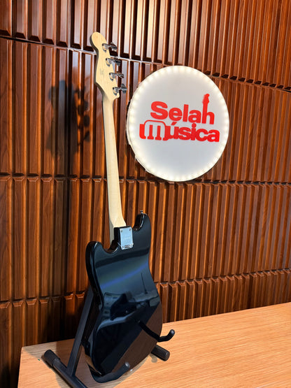 Bajo Eléctrico Squier Sonic Bronco Bass 4 Cuerdas – Black